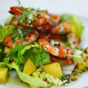 prawn and mango salad recipe